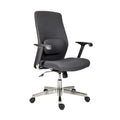 Titel in het Nederlands: **Ergonomische bureaustoel met verstelbare armleuningen en moderne uitstraling**