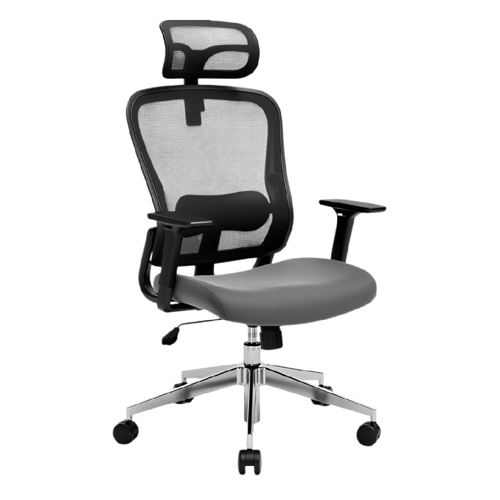 **Ergonomische Bureaustoel met Mesh Rugleuning en Verstelbare Armleuningen**
