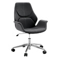 **Ergonomische bureaustoel met verstelbare hoogte en wieltjes**